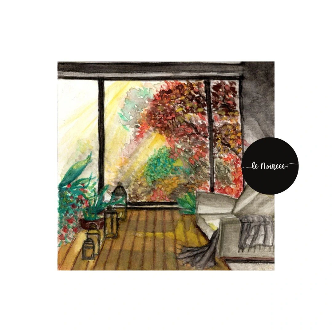 Window Frame- Watercolor Painting