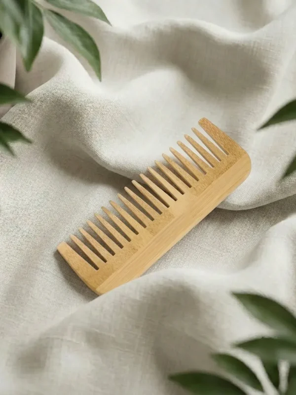 Compact Bamboo Comb