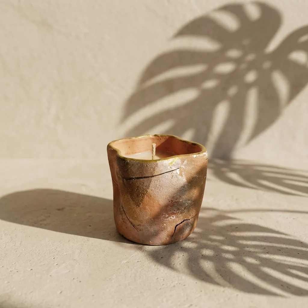 Soy Candle - Solène Clay Jar - Image 2