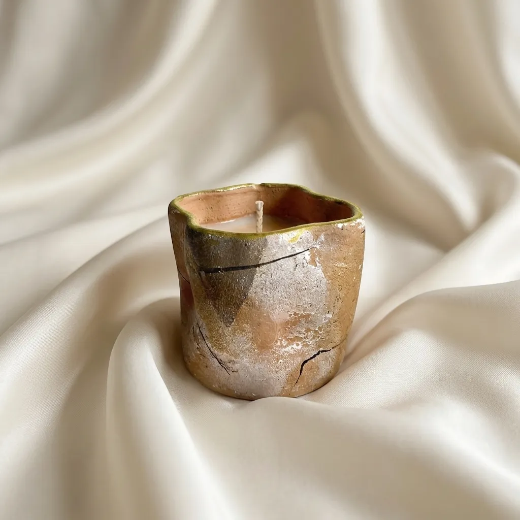 Soy Candle - Solène Clay Jar - Image 3