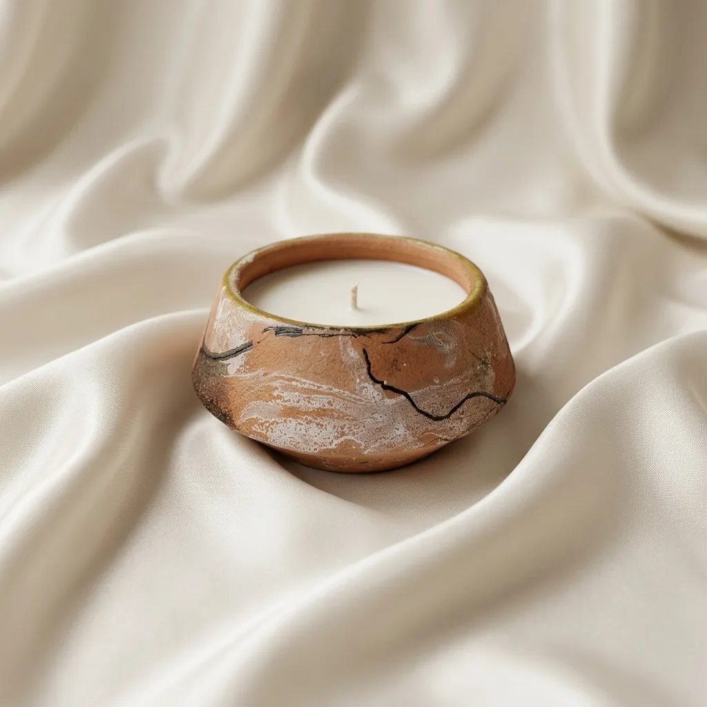Soy Candle - Valère Clay Jar - Image 2